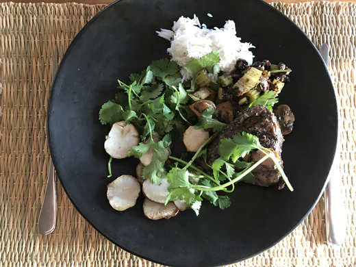 Kænguru med jordskokker og ingefær - lachamba.dk Kænguru med jordskokker og ingefær - lachamba.dk