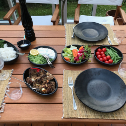 David - Flad rund tallerken