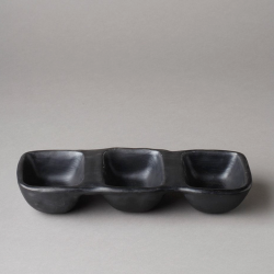 Noa - Snackskl 3 firkantede p stribe